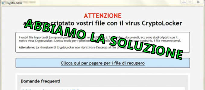 Virus Cryptolocker